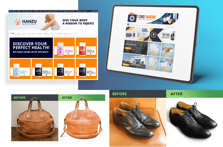 Ecommerce Design Samples | UpCierge