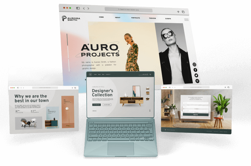 Web Design and Development Samples | UpCierge